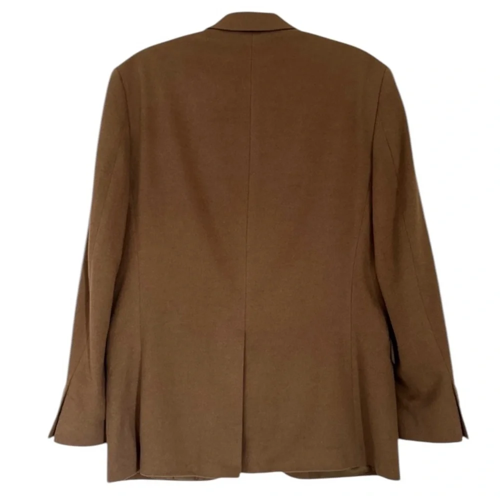 LAUREN RALPH LAURE WOOL SILK CASHMERE CLASSIC BLAZER SIZE 38